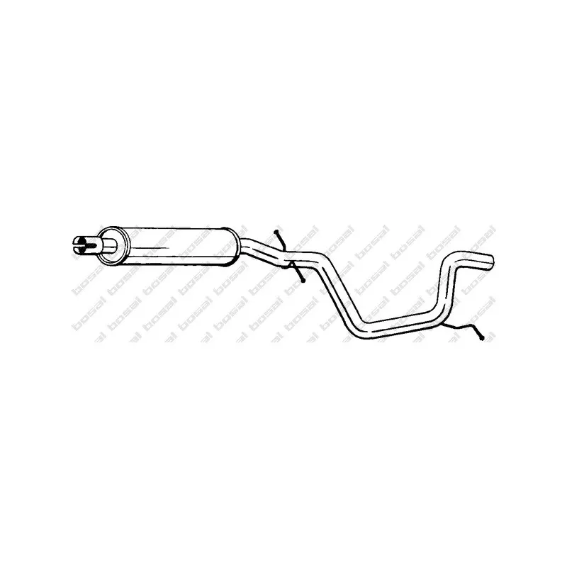 Silencieux central BOSAL 281-457
