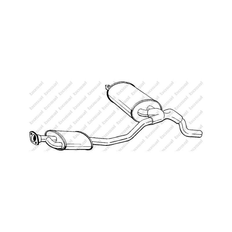 Silencieux central BOSAL 281-827