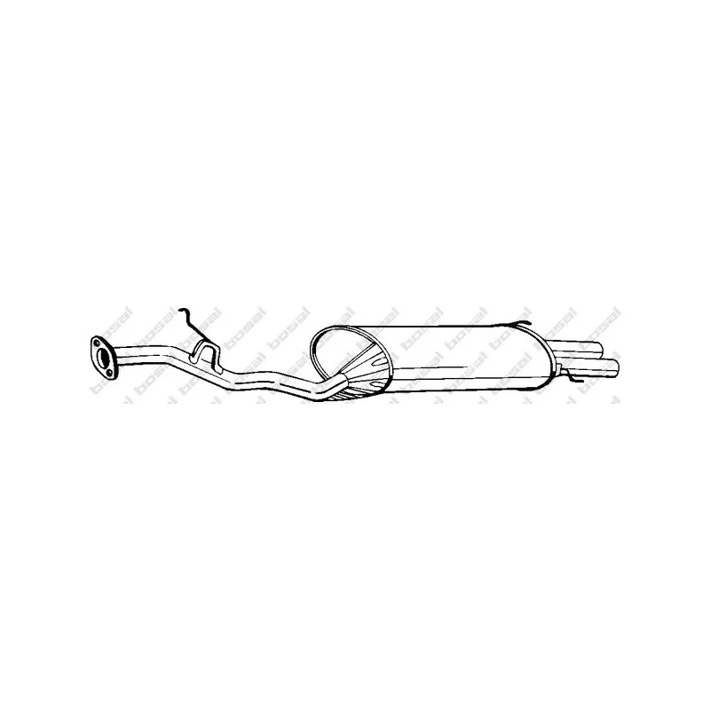 Silencieux arrière BOSAL 281-861