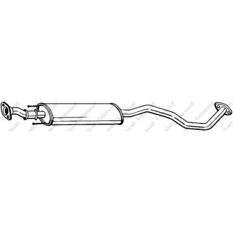 Silencieux central BOSAL
