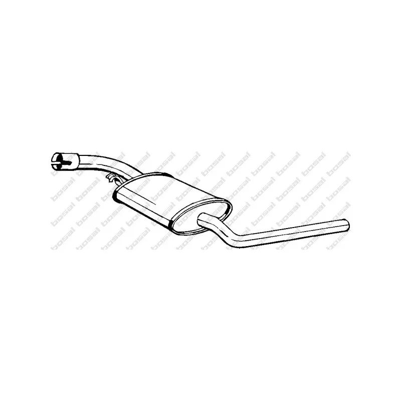 Silencieux central BOSAL 281-891