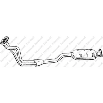 Silencieux avant BOSAL 282-031