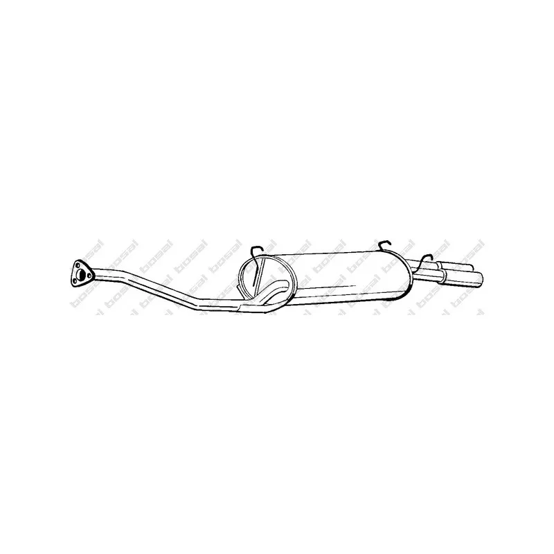 Silencieux arrière BOSAL 282-045