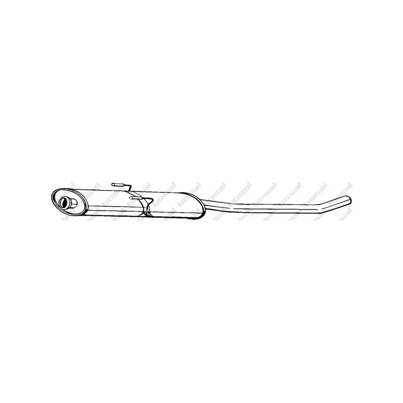 Silencieux central BOSAL 282-059