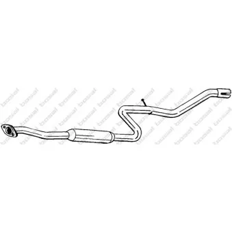 Silencieux central BOSAL 282-071