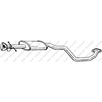 Silencieux central BOSAL 282-129