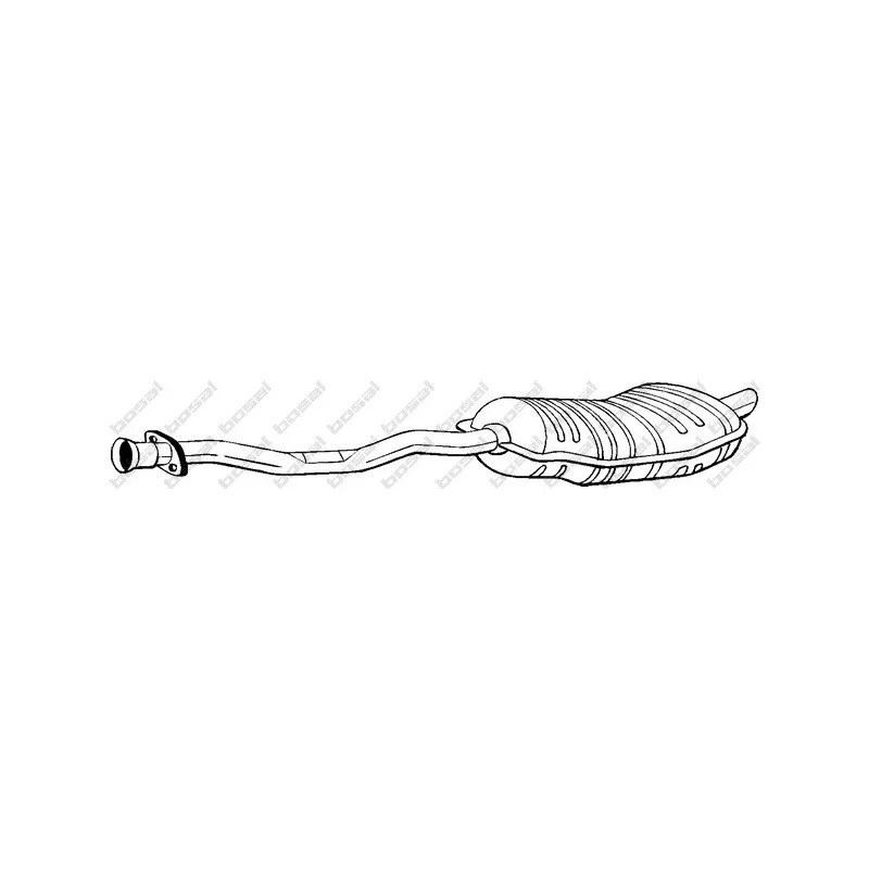 Silencieux arrière BOSAL 282-217