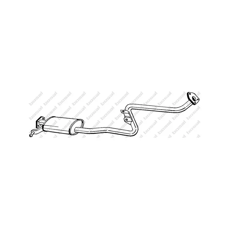 Silencieux central BOSAL 282-259
