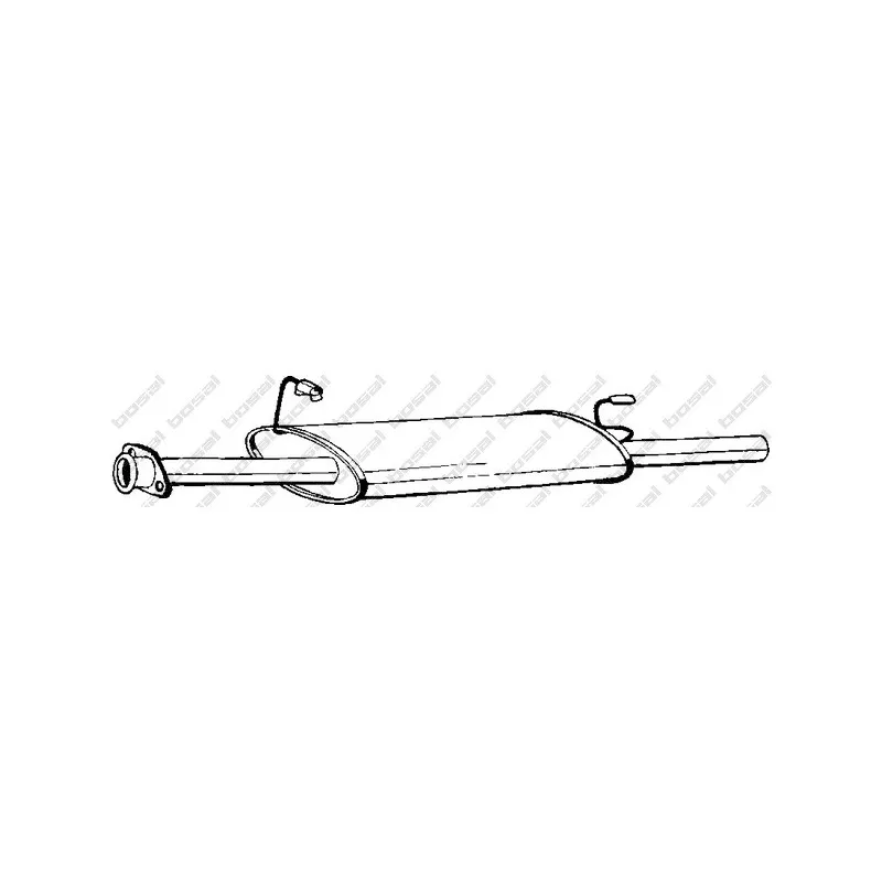 Silencieux central BOSAL 282-389