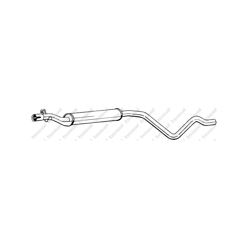 Silencieux central BOSAL 282-509