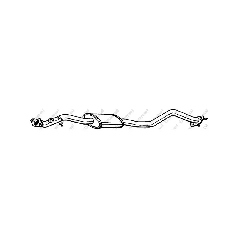Silencieux central BOSAL 282-619