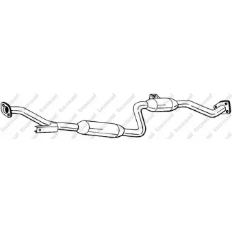 Silencieux central BOSAL