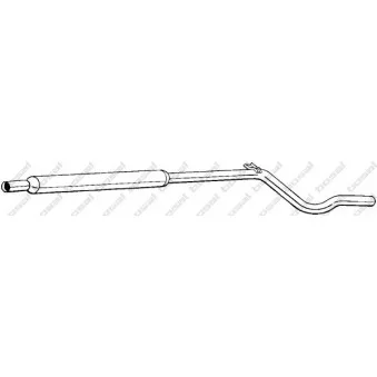 Silencieux central BOSAL