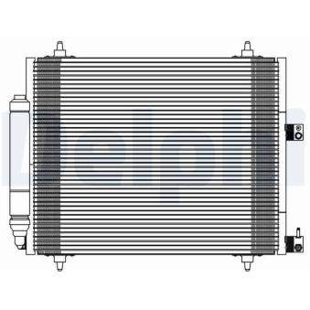 Condenseur, climatisation DELPHI TSP0225595