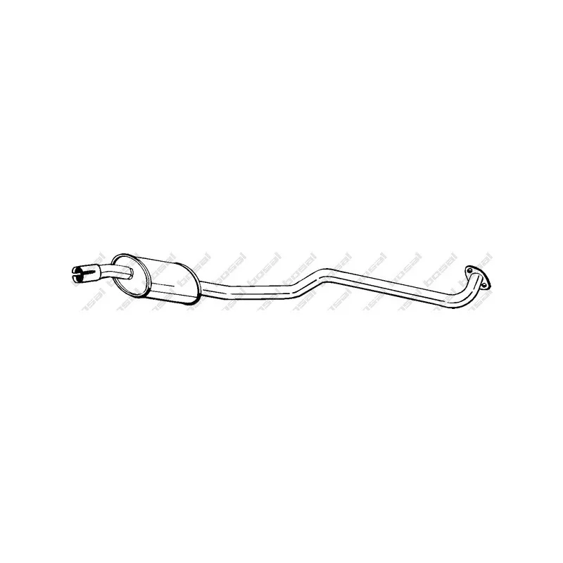 Silencieux central BOSAL 282-829