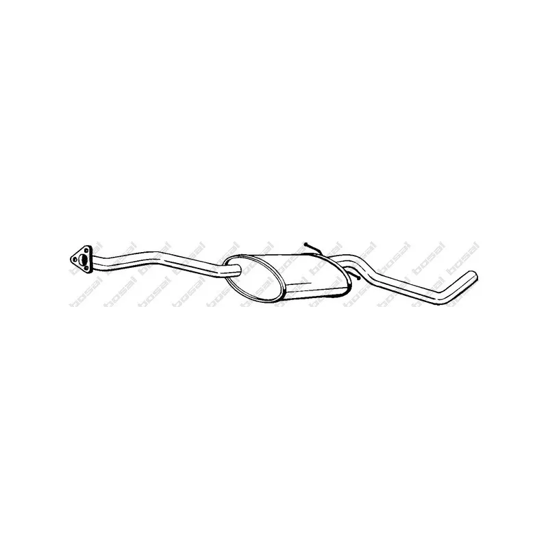 Silencieux central BOSAL 282-867
