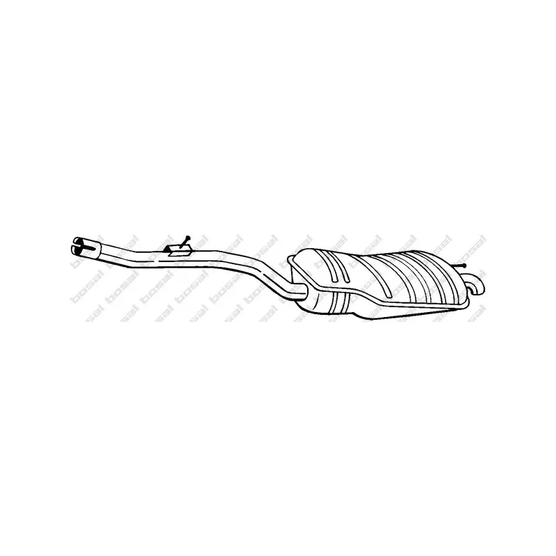 Silencieux arrière BOSAL 282-901