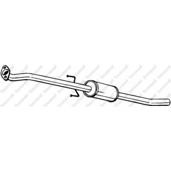 Silencieux central BOSAL