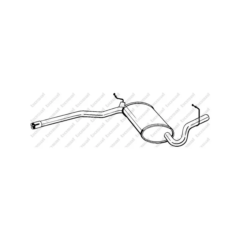 Silencieux central BOSAL 282-915