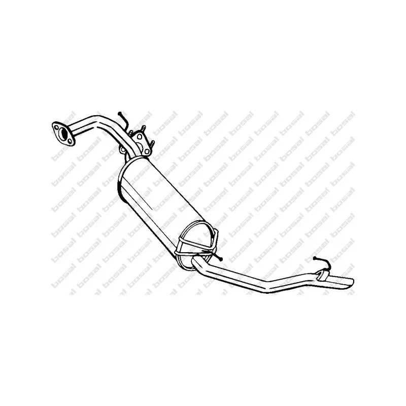 Silencieux arrière BOSAL 282-949