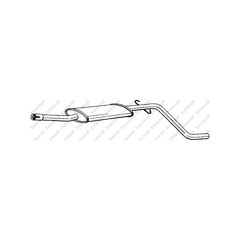 Silencieux central BOSAL 282-977