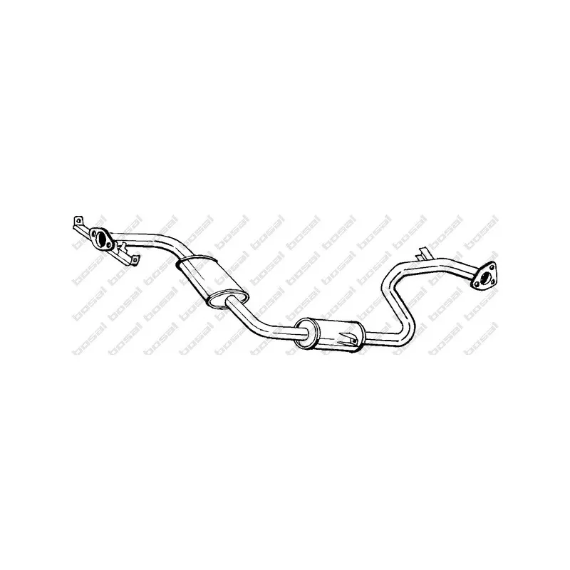 Silencieux central BOSAL 283-077