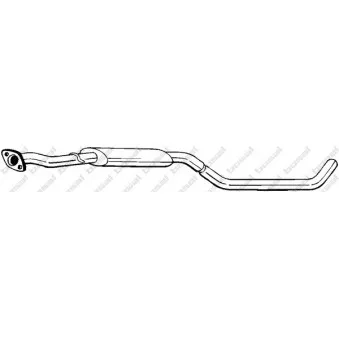 Silencieux central BOSAL 283-089