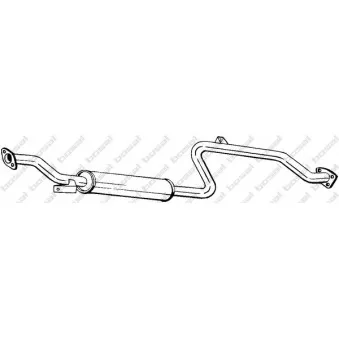Silencieux central BOSAL
