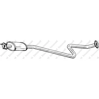Silencieux central BOSAL