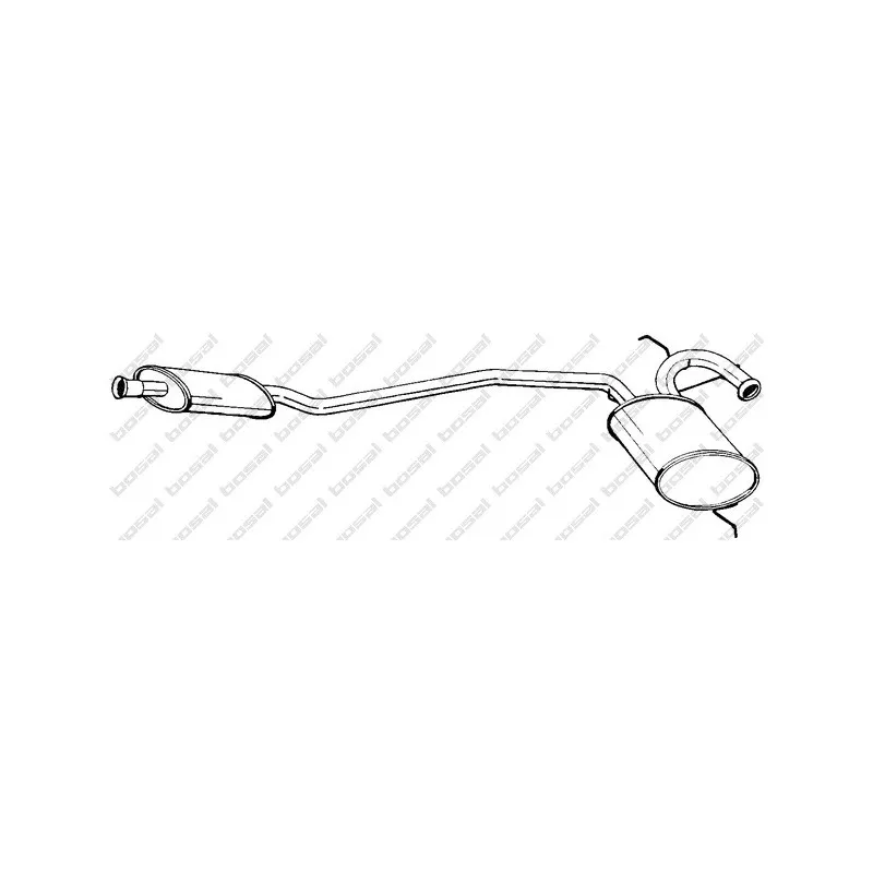 Silencieux central BOSAL 283-213