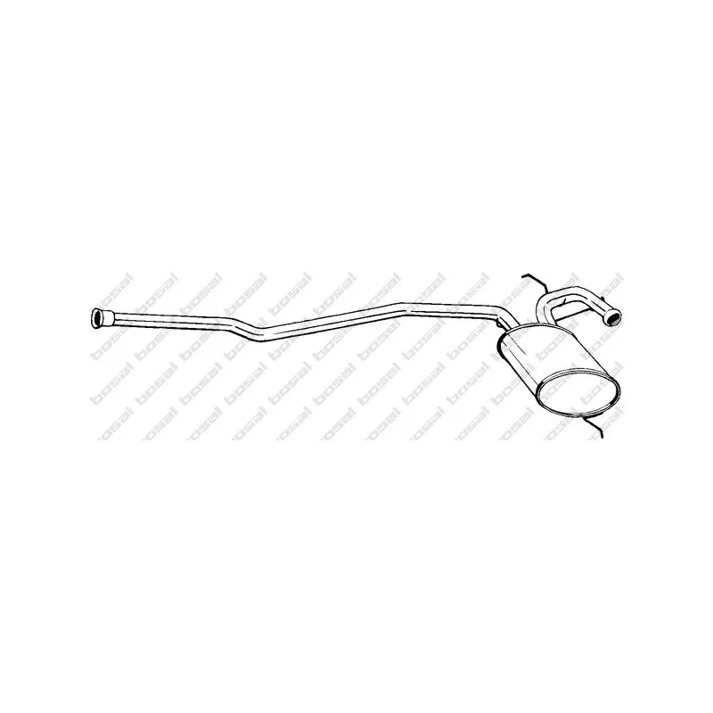 Silencieux central BOSAL 283-219