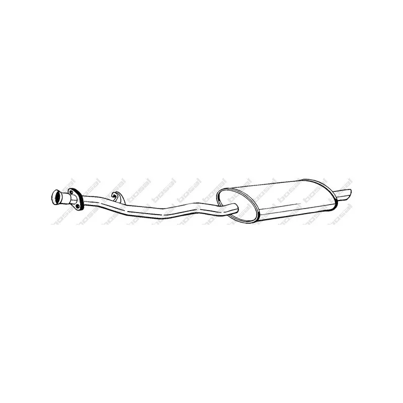 Silencieux arrière BOSAL 283-223