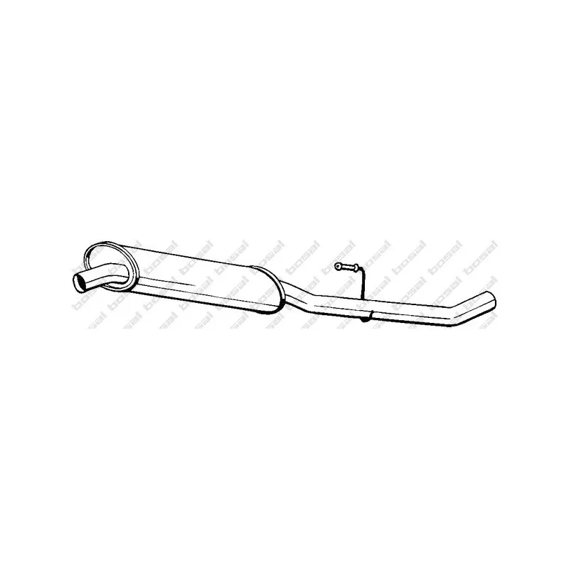 Silencieux central BOSAL 283-235