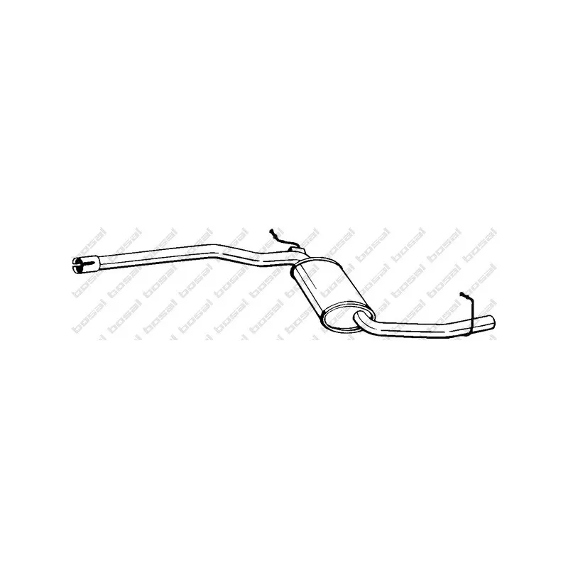 Silencieux central BOSAL 283-305
