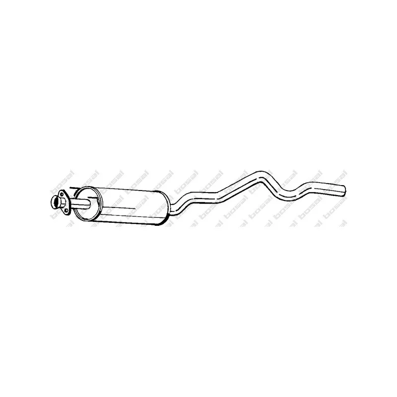 Silencieux central BOSAL 283-321