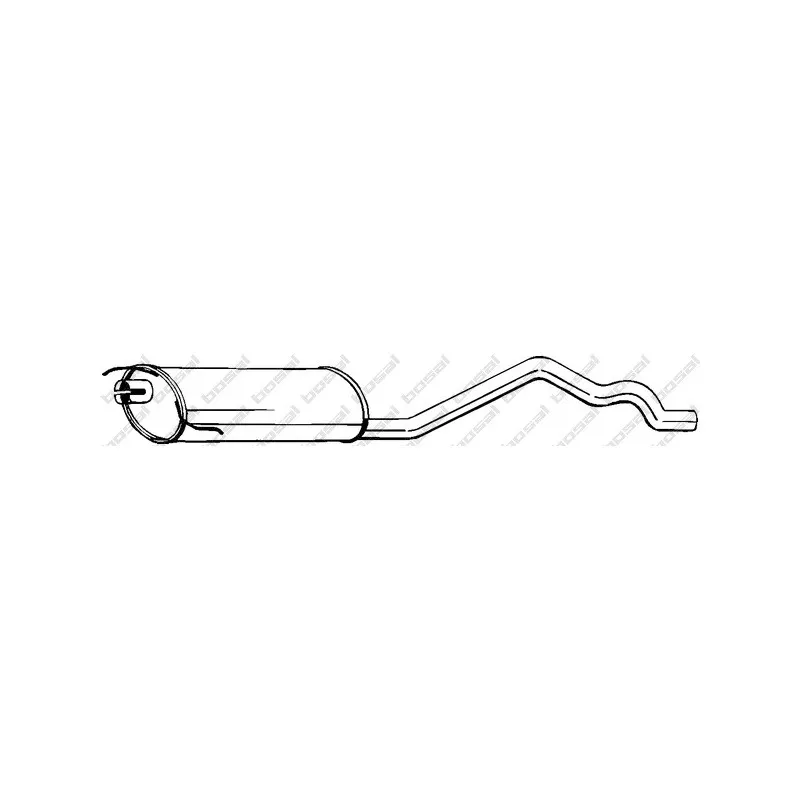 Silencieux central BOSAL 283-495