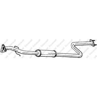 Silencieux central BOSAL