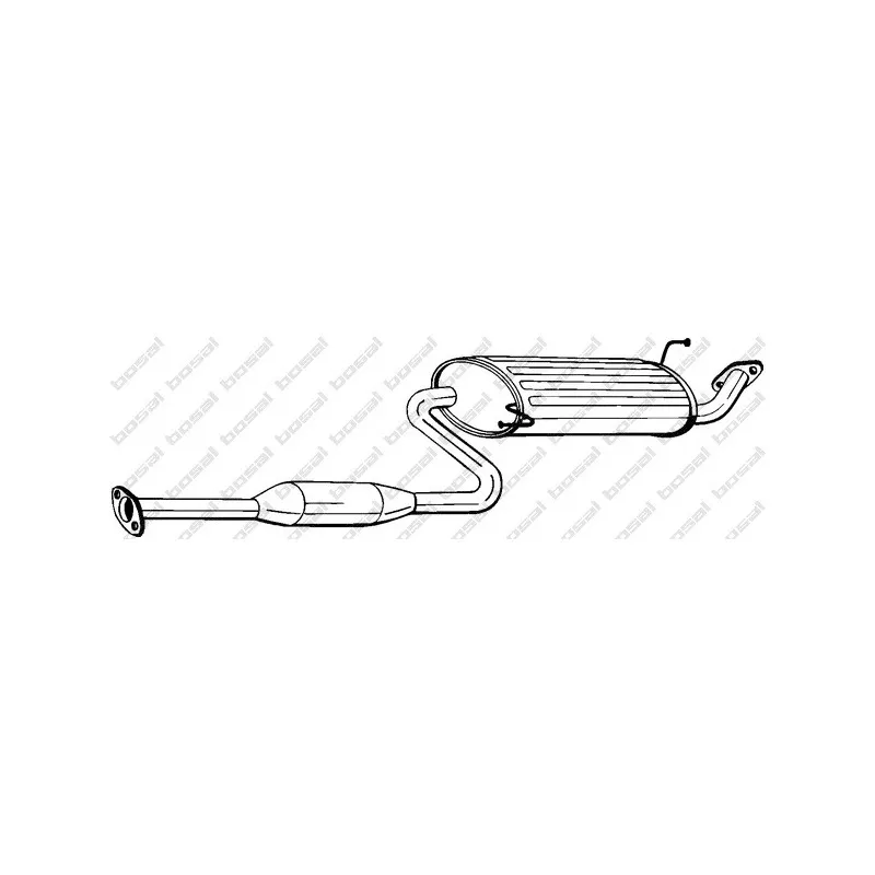Silencieux central BOSAL 283-531