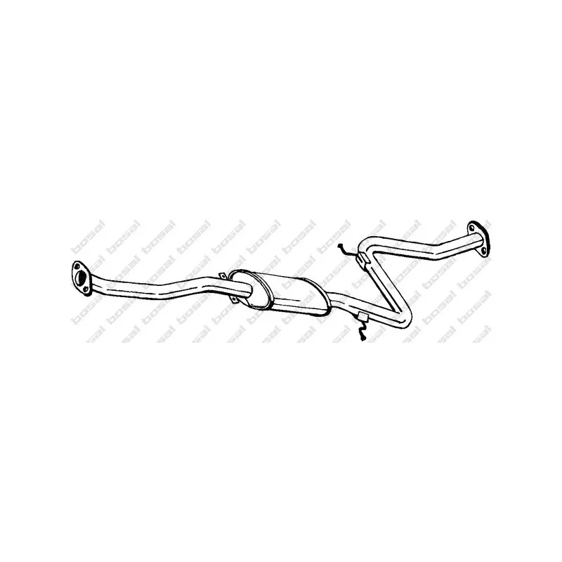Silencieux central BOSAL 283-557