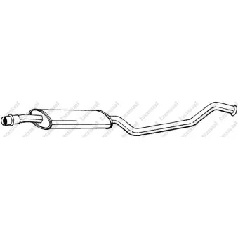 Silencieux central BOSAL 283-695