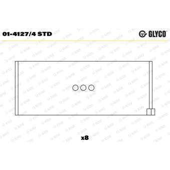 Coussinet de bielle GLYCO