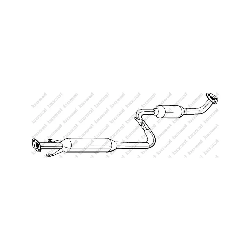 Silencieux central BOSAL 283-781