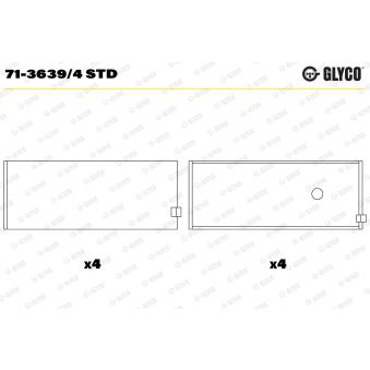 Coussinet de bielle GLYCO