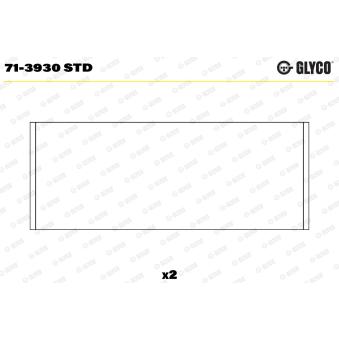 Coussinet de bielle GLYCO