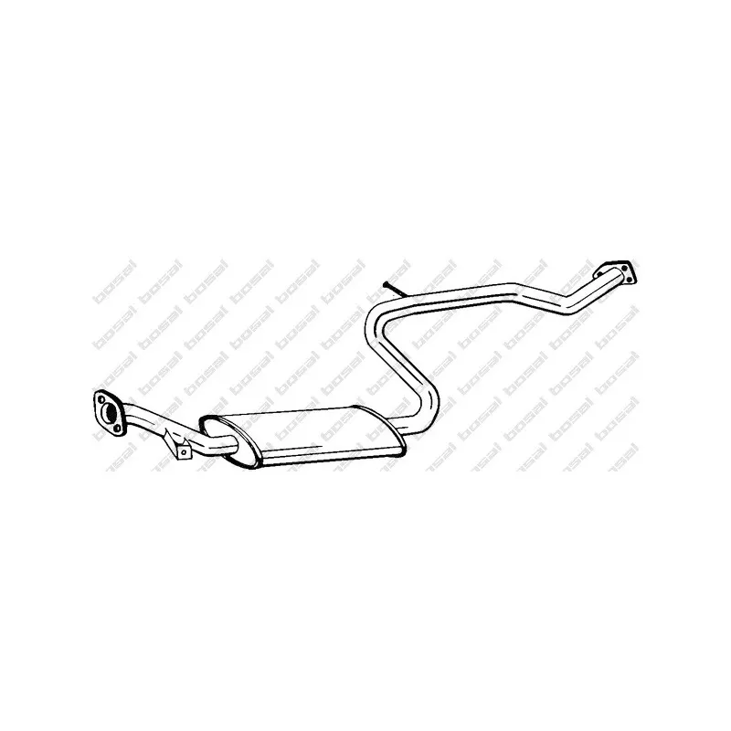 Silencieux central BOSAL 283-837