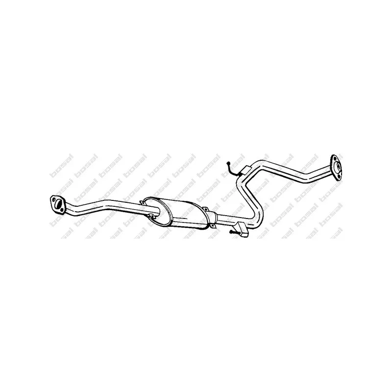 Silencieux central BOSAL 283-861