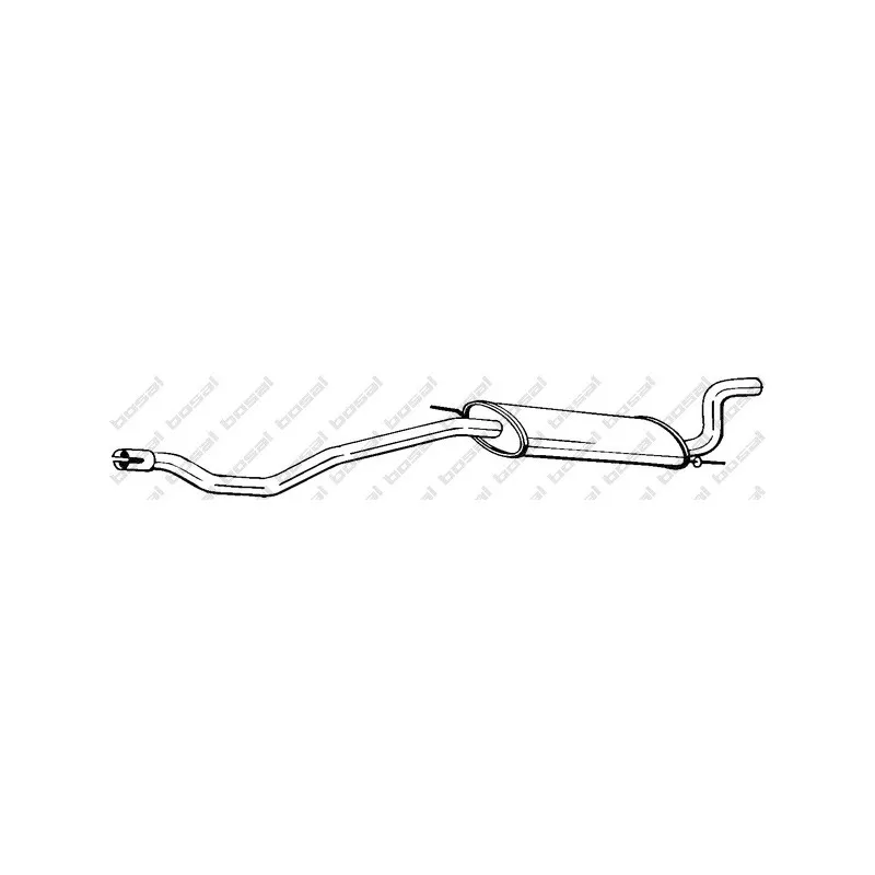 Silencieux arrière BOSAL 283-921