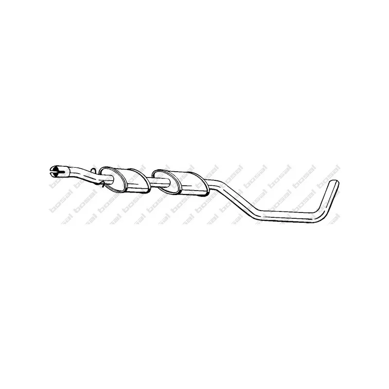 Silencieux central BOSAL 283-931