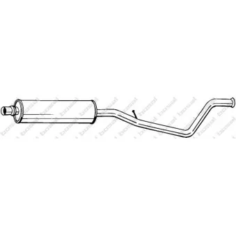 Silencieux central BOSAL