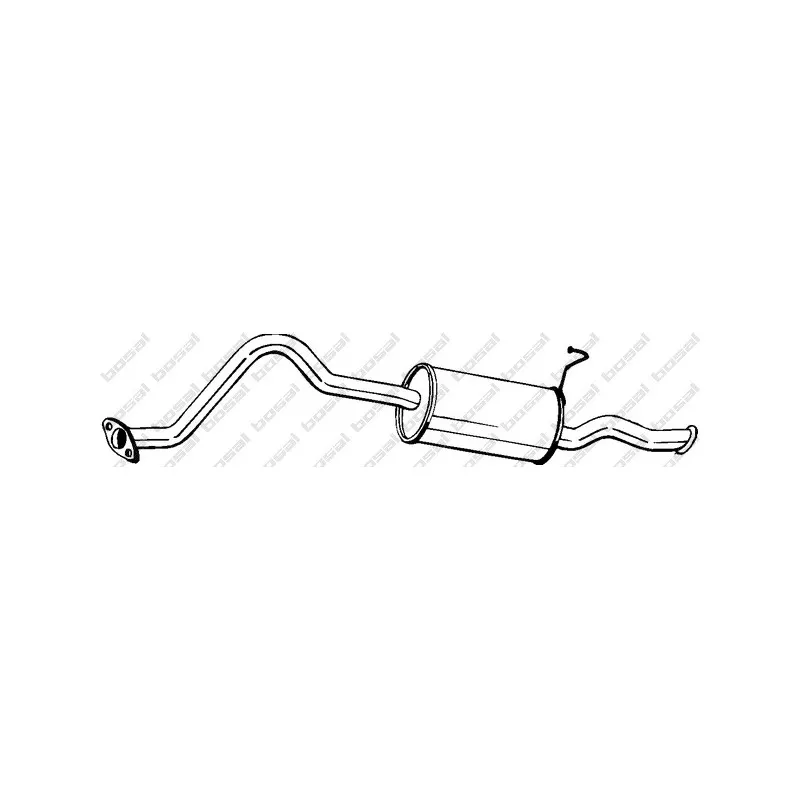Silencieux arrière BOSAL 284-077